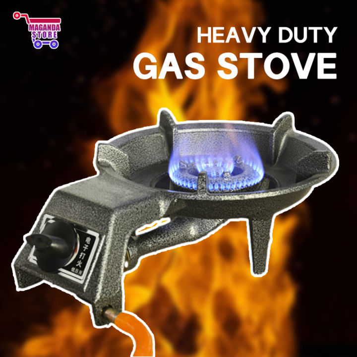 Heavy duty gas stove Single burner Cast iron automatic ignition gas