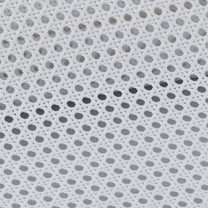 Rattan Material White 0.4m - 0.5m Wide Handmade DIY Decoration Pe Hexagonal Eyelet Imitation Natural Ceiling Veneer Furniture Door Frame Screen Weaving Mat Auxiliary