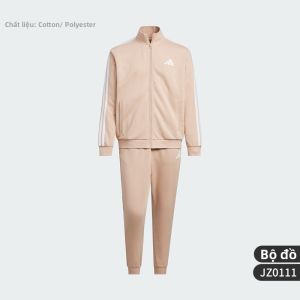 adidas | Bộ Quần Áo Thể Thao Adidas Chính Hãng Cổ Đứng Có Zipper Tiện Lợi JZ0112
