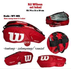 desports Tas raket tenis original R2 WL BIG SIZE thermoguard