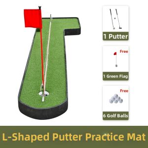 B·C·GOLF | Indoor & Outdoor Golf Putting Mat With Alignment Guides