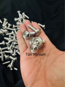 (SALAYA THÁI) Ốc inox size 8li25 gắn đĩa trước  sau tất cả các loại xe cực sáng đẹp