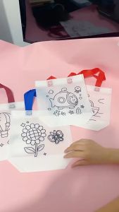 DIY Graffiti Bag: A Fun Handmade Treat Bag for Children