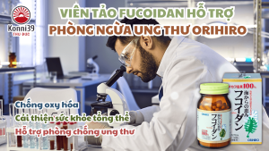 VIÊN TẢO FUCOIDAN ORIHIRO (LỌ 90 VIÊN)