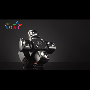 【Pocainoe】Mini four armed with remote ไฟเวทีปาร์ตี้สุดคูล ไฟผับ dynamic light laser rgb dmx รองรับไฟ 12V 24V ใช้ได้กับรถทัวร์ รถตู้ รถแวน รถยนต์