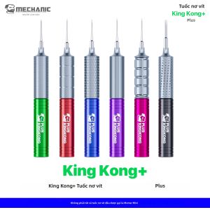 Mechanic | MECHANIC KINGKONG PLUS Bộ Tuốc Nơ Vít Có Độ Cứng Cao Dành Cho Điện Thoại Di Động Đồng Hồ Máy Tính Bảng Sửa Chữa Lồi Chéo Pentalobe Phillips Thép Hợp Kim Bộ Tuốc Nơ Vít Đa Chức Năng Có Tay Cầm Từ Tính