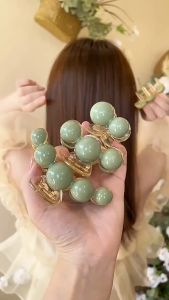 ALENADAY - Jepitan Rambut Mutiara Gaya Korea Jepit Fashion Wanita Dewasa Anak Perempuan ACC09
