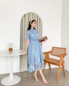 Chloe Dress elegant Annabey 99j/brukat mewah