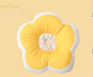 Pet Dog Cat Elizabeth Anti-licking Collar Sunflower Shape Soft Cute Cotton Head Cover Pillow