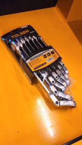 Tolsen 7Pcs Flexible Gear Head Combination Ratchet Spanner Set (8101213141719mm) 15259: A Comprehensive Guide