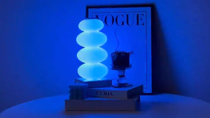 Keycool Multicolor LED Table Lamp 16 RGB Colors Adjustable DIY Design for Bedroom restaurant bar atmosphere light