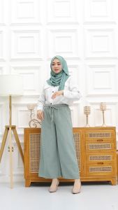 Celana Kulot Wanita Jeans Denim Washing Terbaru & Highwaist Snow Jeans Kulot