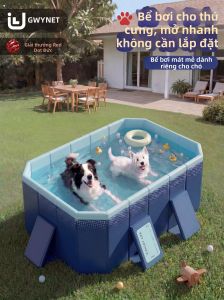 GWYNET | Bể Tắm Thú Cưng Gấp Đơn Không Cần Bơm Hơi