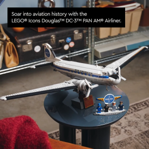 LEGO Icons 11378 Douglas DC-3 PAN AM Airliner (1903 Pieces)