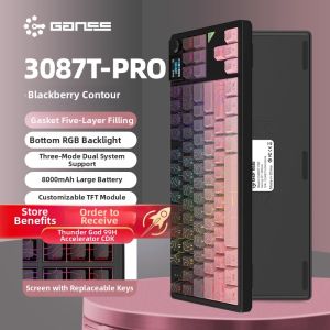Tri-Mode RGB 87 Key Mechanical Keyboard