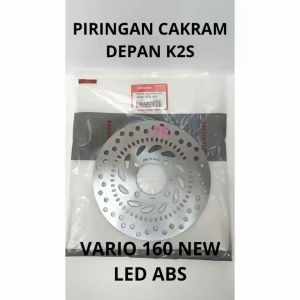PIRINGAN CAKRAM DEPAN K2S VARIO 160 NEW LED ABS BERKUALITAS ASLI ORIGINAL HONDA AHM