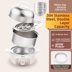 Midea | Automatic Timer Home Use New Model Egg Steamer