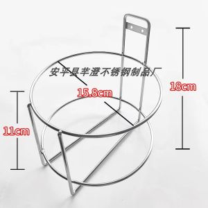 Giá Đỡ Hộp Đựng Đồ Sắc Nhọn Hình Tròn Giá Đỡ Nước Rửa Tay Bằng Thép Không Gỉ Giá Đỡ Dụng Cụ Vệ Sinh Cá Nhân Giá Đỡ Góc Phòng Tắm