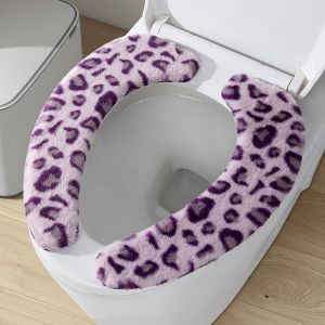 Vỏ Bọc Bồn Cầu Bằng Vải Nỉ Dày 2025 Mới Dùng Tại Nhà Vỏ Bọc Bồn Cầu Chống Thấm Nước Mùa Đông Dày Phủ Toàn Bộ Vỏ Bọc Bồn Cầu