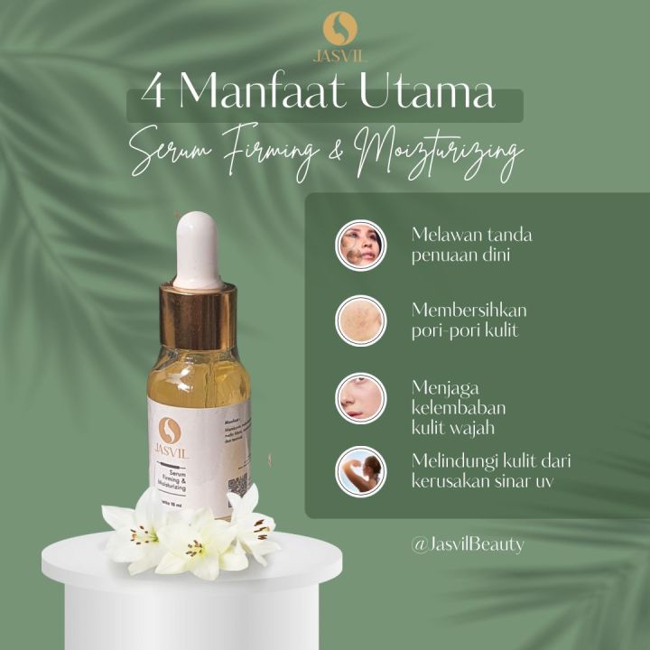 Serum Jasvil Skincare Beauty Antioksidan Meremajakan Kulit Wajah