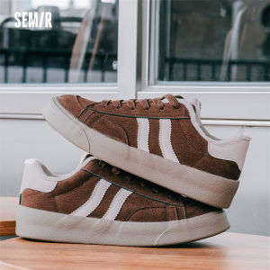 Semir | Giày Thể Thao Nữ Mùa Đông Lót Lông Trắng