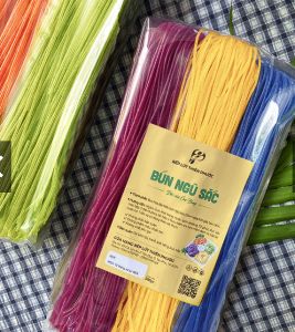 Bún Ngũ Sắc Ăn Kiêng Giảm Cân EAT CLEAN Cao Cấp - Bún Ngô Bún Cẩm Bún Chùm Ngây Bún Gấc Bún Đậu Biếc