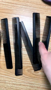 Straight hair comb anti-static comb hair trimming comb hair cutting dual-purpose comb