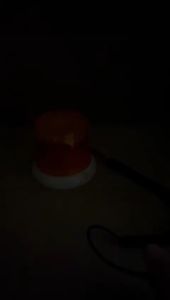 Car Emergency Warning Flashing Strobe Light 12V/24V Car Auto Yellow Flashing Strobe Emergency LED Warning Ceiling Light