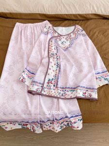 DAISONG | Đồ Ngủ Phong Cách Trung Quốc Giống Lụa cho Nữ