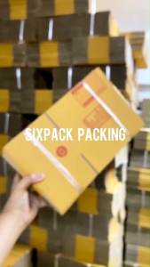 (SET 100 ใบ) กล่อง SX ไม่พิมพ์ กล่องไปรษณีย์ กล่องพัสดุ