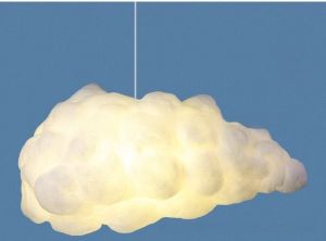 Cloud Shaped Chandelier - Modern Nordic Pendant Light Artistic Ceiling Lamp for Dining Room & Bedroom Unique Decorative Hanging Light