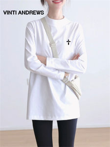 Minimalist Fashion Womens Long Sleeve Tshirt