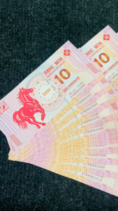 Combo 100 Tờ Tiền Con Ngựa 10 Patacas Kỷ Niệm Macao Siêu Khủng Độc Lạ Tết 2026 Kỉ Niệm May Mắn Có Bảo An - Tiền Ngựa