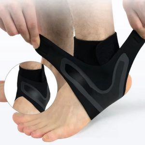1/2PC Adjustable Support Pad Ankle Sleeve Pressure Anti-Spinning Elastic Breathable Support Fitness Sports Safety Prevention