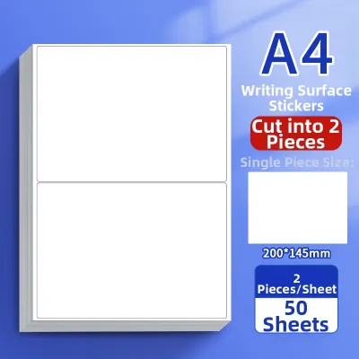 ZEEGO | Self-Adhesive Sticker Paper Printable Handwriting Label