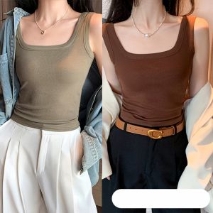 MiiOW | Áo ba lỗ nữ mùa hè không dây một mảnh có đệm ngực chống hở hang Áo ba lỗ mặc trong và ngoài trời MiiOW Cat Person