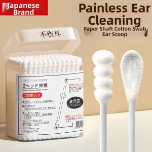 LIKE | Medical Grade Ear Cleaning Cotton Swabs Sterile Double Headed Spiral