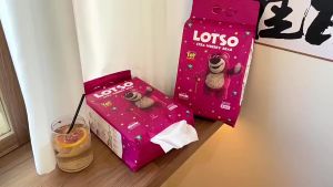 Khăn lau đa năng Khăn lau tay gấu dâu Losto túi 200 tờ chất khăn mềm mịn an toàn cho mọi loại da - Life Style 4U