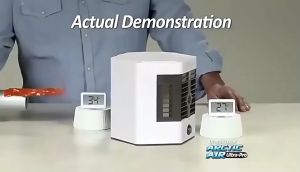 USB Personal Mini Air Conditioner 7 Color Light Purifier