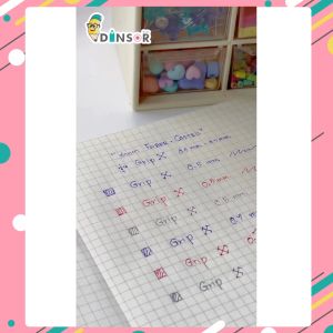 ยกกล่อง 10 ด้าม Faber-Castell รุ่น Grip X5 X7 ปากกาลูกลื่น เฟเบอร์คาสเทลส์ สีน้ำเงินดำแดง (Ball point pen)