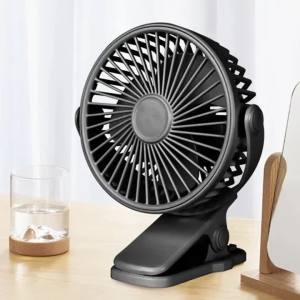 1 Máy Tính Để Bàn Kẹp Quạt Yên Tĩnh Gió Mạnh Mini Có Thể Gập Lại Cho Xe Đẩy Ngoài Trời Mùa Hè Sử Dụng Thân Thiện Với Sinh Viên Di Động Công Cụ Làm Mát