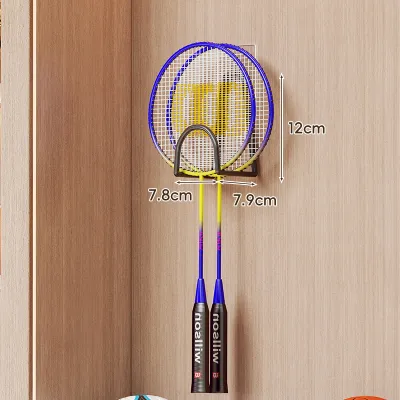 evesigar | Racquet Hanging Rack No-Drill