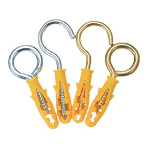 BAIRUITE | Expansion Anchor Kit with Stainless Steel Self-Tapping Screws and Plastic Expansion Tubes