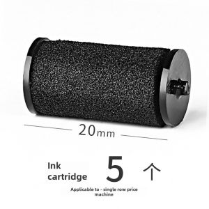 [10 Volumes] Label Products Tagboard Code Printing Paper Price Tag Price Tag Single Row Price Labeller Price-Printing Paper Coding Machine Small Stickers Supermarket Price Handwritten Self-Adhesive Scroll Single Row