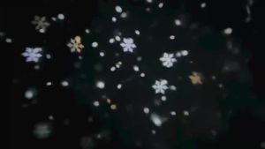 USB Powered Snowflake Projection Light Outdoor/Indoor Rotating Snowflake Projector for Halloween Festive Party Christmas Decor