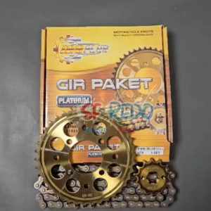 GEAR GIR SET GIR PAKET SATRIA FU 150 BARONG KARBU INJEKSI FI FACELIFT 14-38T 428H-116L 128PLUS