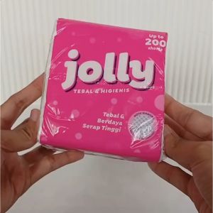 TAIYO Jolly Tisu Meja dan Table Tissue Kecil Tebal & Higienis Up To 200 sheets