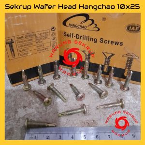 (50 pcs) Sekrup Roofing Wafer Head SDS #10x25 / Skrup Wafer Head 2.5CM
