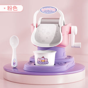 Home Use Ice Cream Maker Shaved Ice Machine Childrens Toy DIY Ice Cream Maker Sand Ice Machine Multi-Function Kitchen Tool