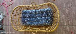 Ready stok. ayunan bayi Rotan alami model perahu